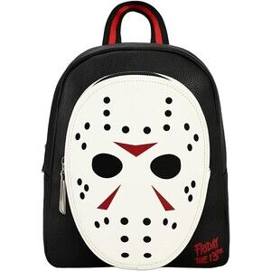 Friday The 13th Jason Voorhees Glow In The Dark Mini Backpack by Bioworld NEW
